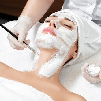 Full Face with Neck Bleach